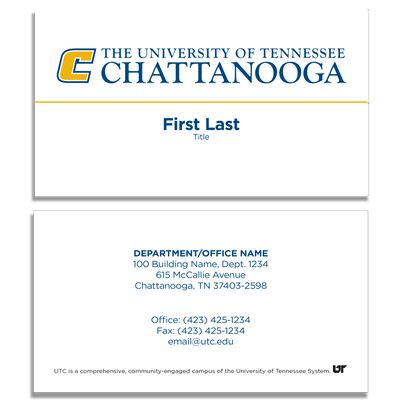 Expanded UTC Business Card